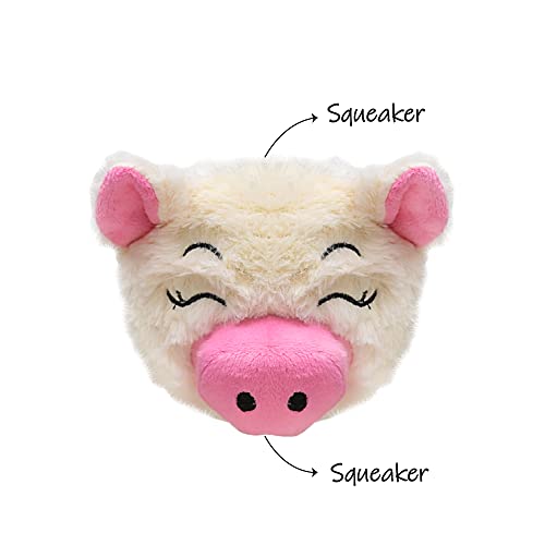 Image of Mutt of Course Piggles The Piglet | Plush Toy for Dogs | Stuffed Toy for Dogs with Squeaker | Non - Toxic Fabric Dog Toys | Squeaky Toys for Puppy and All Other Ages