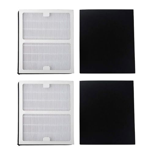 BAYORE 2 Set Luftreiniger Filter Ersatz Luftreiniger Filter Kunststoff Luftreiniger Zubehör Für H 100B IAP-10-125 Modelle Luftreiniger Filter Ersatz