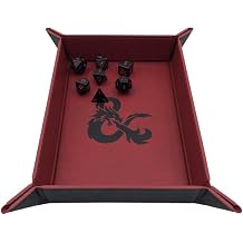Dungeons & Dragons E-18618 Rolling Tray, Black