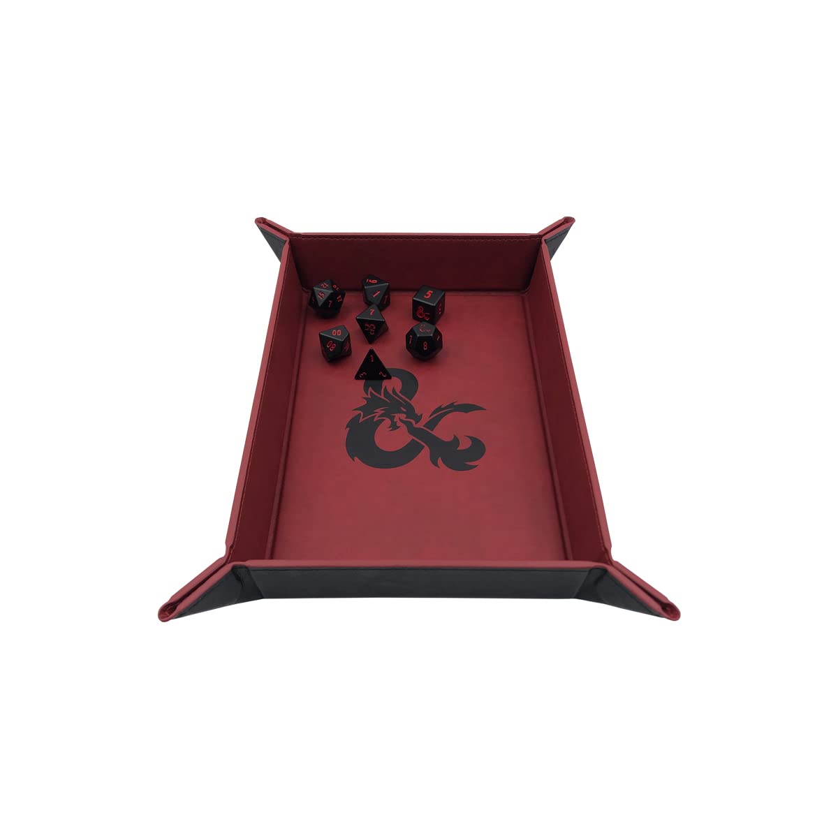 Dungeons & Dragons E-18618 Rolling Tray, Black