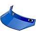 Biltwell | 3 Snap Moto Visor Universal Fit for Most Helmets | Blue | MotoX Motocross Retro Vintage Modern Style
