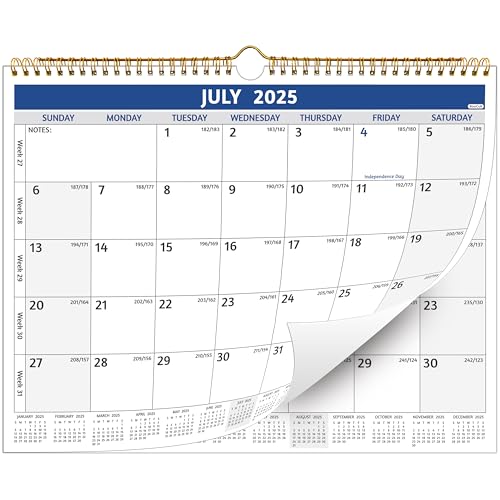 2025-2026 Wall Calendar - 2025-2026 Calendar, 14.57'' x 11.42'', Jul