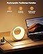 Bonsery Nachttischlampe Touch Dimmbar mit Fernbedienung, Nachtlicht Nachtlampe USB Aufladbar mit RGB Farben & 9 Modi, LED Akku Tischlampe Kabellos mit Timing & Memory Funktion für Wohnzimmer