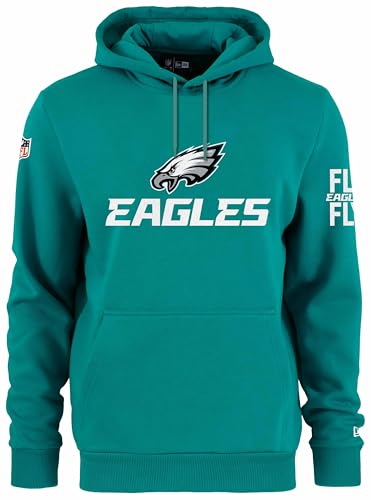 New Era - NFL Philadelphia Eagles Team Logo and Name Hoodie Größe:XL