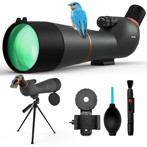 Image of Spotting Scope 25-75x85 - Dual Focusing Spotter Scope, with Tripod & Phone Adapter, Ideal for Bird Watching & Wildlife Observing