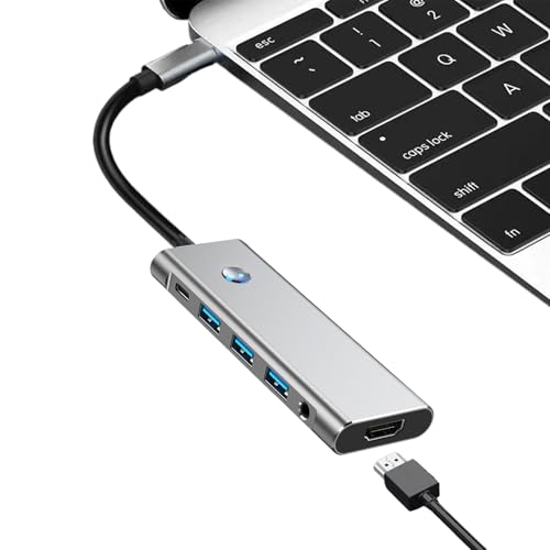 Puerto USB C- 4.33 Pulgadas Divisor de Cubo...