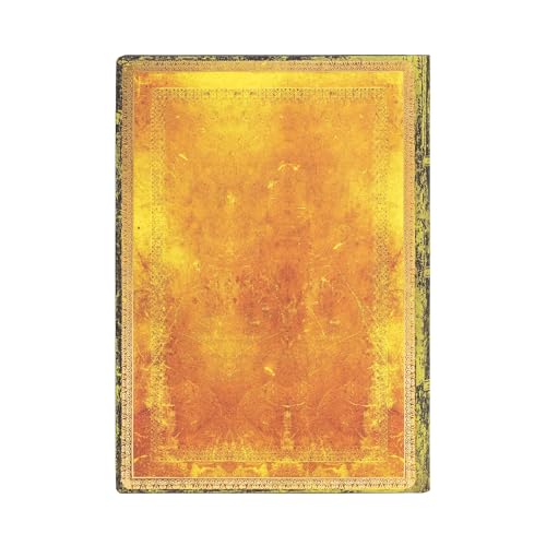 Carnet Paperblanks Ocre Midi avec pages lignées de format souple - 3
