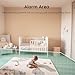 BOIFUN Split Screen Video Baby Monitor WiFi, 2 Cameras, Smartphone APP Control & LCD Monitor, AI Motion & Sound Detection, 4.3'' 4X Zoom, 1080P Smart (Monitor para Bebe), Area Alarm, Video Recording
