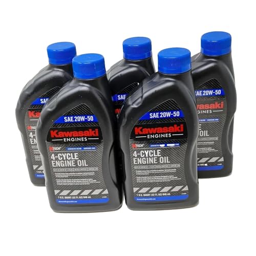 Aceite Motor Kawasaki K-Tech SAE 20W-50 5 Cuartos miniatura 1