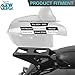SWESGI Luggage Rack 4 Point Docking Hardware Kit for Harley Detachable Tour Trunk Kit Two-Up Mounting Rack Compatible with Touring Road King Street Glide Road Glide Electra Glide 2014-2024 (Black)