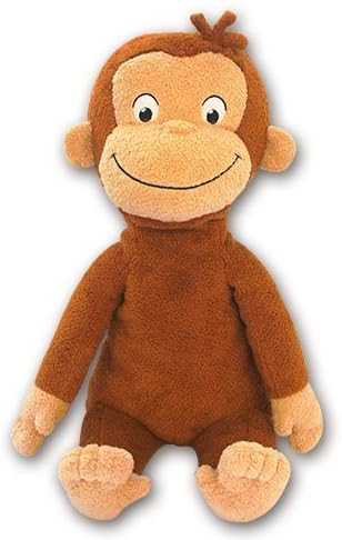 Amazon おさるのジョージ 超bigぬいぐるみ 全1種 ぬいぐるみ おもちゃ