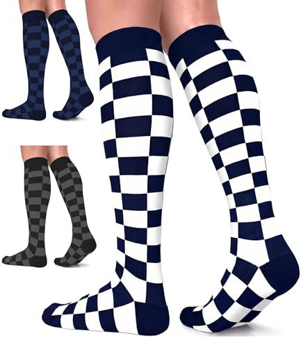 Image of FuelMeFoot 3 Pack Copper Compression Socks - Compression Socks Women & Men Circulation - Best for Medical,Running,Athletic