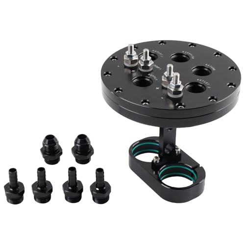 ANWENCHAPEY Fuel Pump Hanger Compatible With Single/Twin 39mm-40mm Pumps, Fuel Mount Bracket