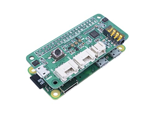 seeed studio Seeed Studio reSpeaker 2-Mics Pi HAT for Raspberry Pi - WM8960 Audio Codec, 2 Analog Microphones, 3 APA102 RGB LEDs, 3.5mm Audio Jack, User Button, Attached with NLU Software Algorithms, VAD,DOA, KWS sold by Seeedstudio-Amazon Seller-USA