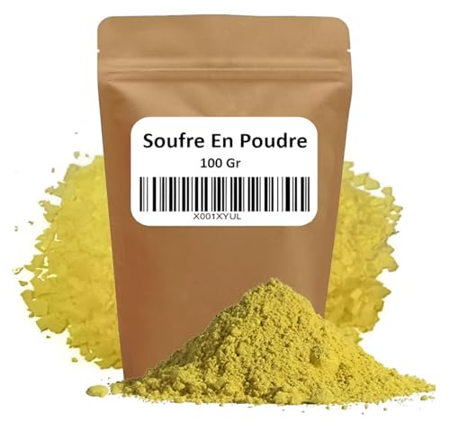 al badil Soufre en Poudre Repulsif 100% Naturel? pour Animaux et Traitement des Plantes - Format economique