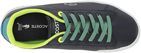 Lacoste Kid's Carnaby Sneaker, Navy Blue/White, 6 US Unisex Toddler | Image 4
