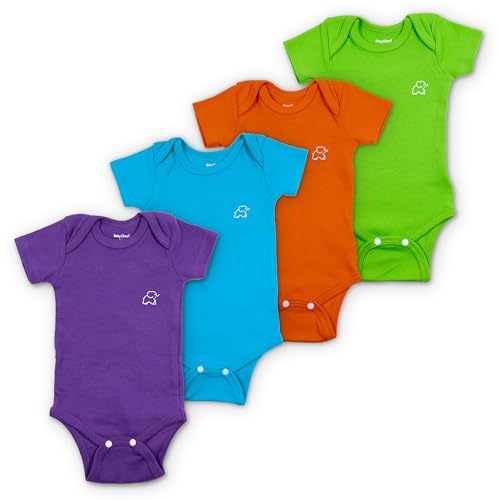 Image of BABYCIRCUS, Gender-Neutral, Baby Short-Sleeved Bodysuits/Onesies, 100% Cotton USA