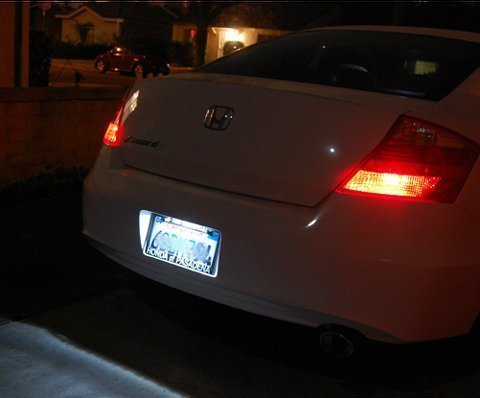 TGP T10 White 4 LED SMD License Plate Wedge Light Bulbs Pair 1990-2014 Compatible with Honda Accord (ALL Models)