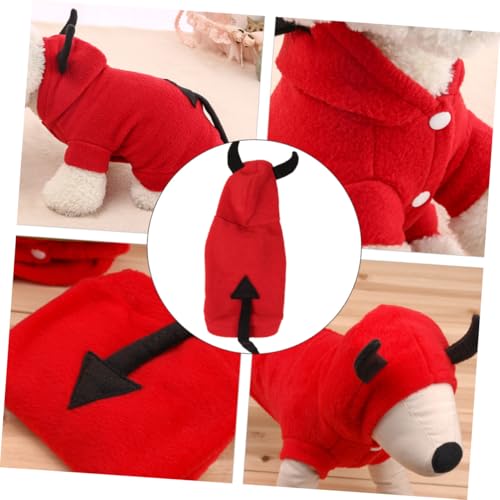 Disfraz de Demonio para Perros Talla XL ERINGOGO miniatura 7
