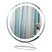 IVQAPP Vanity Makeup Mirror with LED Light Large Hollywood Lighted Cosmetic Mirror 3 Colour Lighting Tabletop Mirror for Dressing Table Beauty