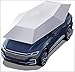LNYXQX Auto-Markise, Sommer-Multifunktions-vollautomatischer/manueller Dual-Modus, klappbarer Ferngesteuerter Auto-Regenschirm, automatischer Sonnenschutz, Outdoor-Camping-Zelt