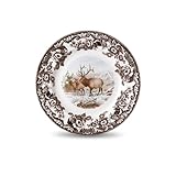 Spode Woodland American Wildlife Elk Salad Plate