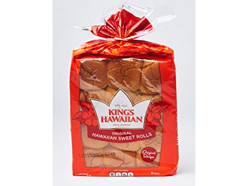King's Hawaiian Original Hawaiian Sweet Rolls 12 CT (Pack of 12)