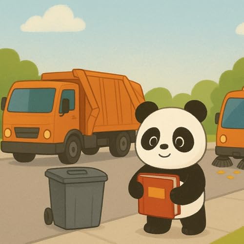 EP03｜坏掉的故事书去哪儿了？｜熊猫团团与垃圾车、清扫车的晚安故事 cover art