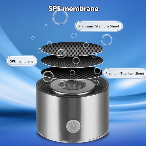 Gourde hydrogène 1300-2000PPB membrane SPE ioniseur portable