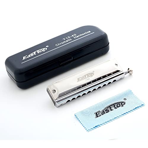 Harmonica T10-40 10 trous 40 tons harmonica coloré pur épais C – tone instrument Junior harpe C – tone ogans - Les Beatles, Paul McCartney, John Lennon, RIngo Starr, George Harrison Harmonica T10-40 10 trous 40 tons harmonica coloré pur épais C - tone instrument Junior harpe C - tone ogans – Image 6