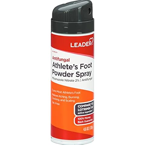 Leader Athlete's Foot Powder Spray Cover