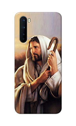 Image of PRINTFIDAA Catholic Image of Jesus Christ from Slovakia Hard Back Cover for OnePlus NORD (2020 Model), OnePlus Z Back Cover -(P6) KAT1003