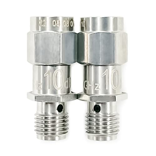 Atténuateur coaxial RF SMA 10dB lot de 2 pour banc de test électronique