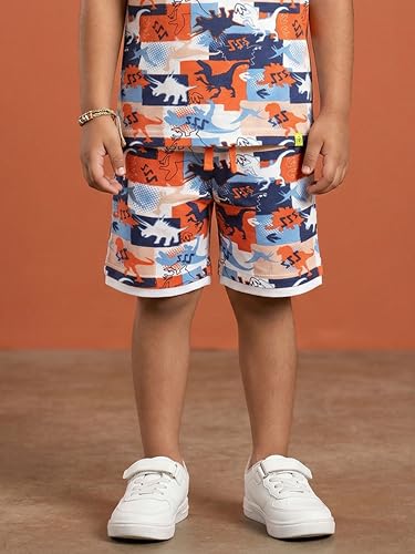 Image of KiddoPanti Boys Knee Length Basic Short