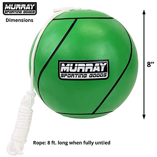 image for Murray Sporting Goods Full-Size Tetherball with Rope Set | Perfect for