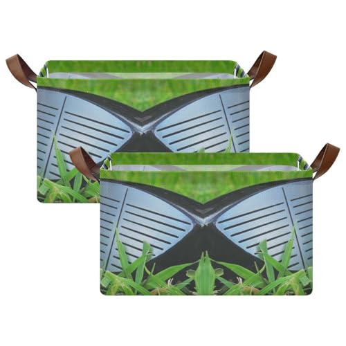 Kjovgcb �����`���[�o�X�P�b�g�r���A���U�[�n���h���t���܂肽���ݎ��{�b�N�X�A�L�b�`���p�o�X�P�b�g�I�[�K�i�C�U�[ 16.9x11.4x10�C���` �S���t�{�[�� �S���t�h���C�o�[ �O���[���v�����g