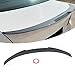 BDBO Spoiler Wing Rear Spoiler Compatible with BMW 5 Series F10 550i 528i 535i M5 535d 2011-2016 Trunk Tail Rear Trunk Lid,Carbon Fiber Style Performance - M4 Style