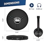 KLIM Discman with Headphones - Portable CD Player with Headphones - Compatible w/CDR, CDRW, MP3 - Compact Mini CD Player - Black - New Version - Image 6