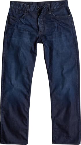 G-STAR Raw - Mens Dakota Regular Straight Jeans, Color Worn in Frisian Night, Size: 38W x 36L4