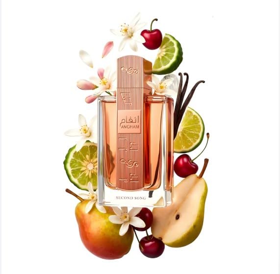 Angham Second Song Eau de Parfum 100 ml para Mujer | Perfume Floral Dulce Avainillado con Almizcle y Ámbar