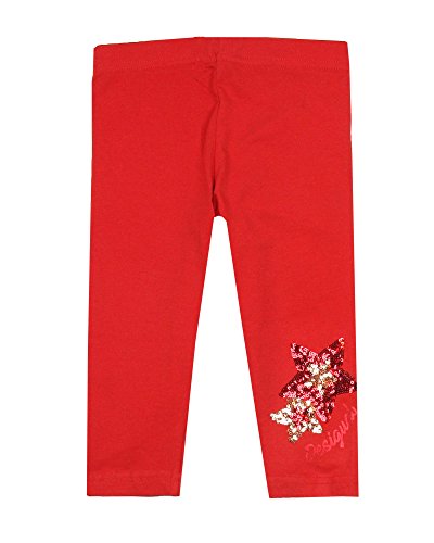 Desigual Girls' Leggings Floral in Red, Sizes 5-14 - XL