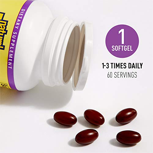 Natural Factors, Ubiquinol Active Coq10 100Mg, Coenzyme Q10 Supplement For Energy, Heart And Cognitive Support, 60 Softgels #TOP4