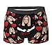 Xenorith Personalisierte Boxershorts mit Gesicht Foto lustige Unterhosen m&auml;nner Underwear Funny Unterhose personalisiert Boxershorts personalisierte Geschenke Valentinstag f&uuml;r Boyfriend Gift S-XXL
