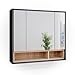 Produktbild Vicco Bad Spiegelschrank Beatrice, Anthrazit/Sonoma, 80 x 72 cm