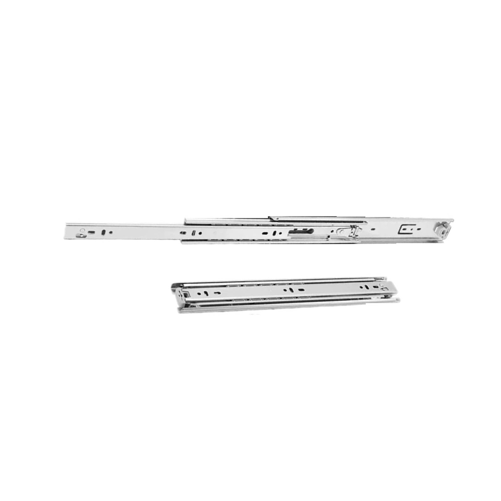 1 para prowadnic do szuflad o wadze 150 funtów blokujących łożysko kulkowe z pełnym wysuwem(No lock,40inch(1000mm))