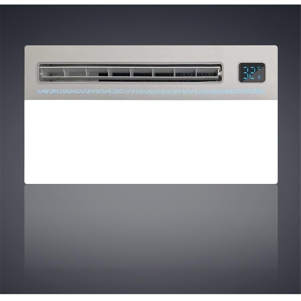 Ventola aspirazione Riscaldatore da soffitto for bagno integrato da 30*60 cm, riscaldatore da bagno ultrasottile da 6 cm, riscaldatore for doccia, illuminazione, scarico, ventola di ventilazione integ