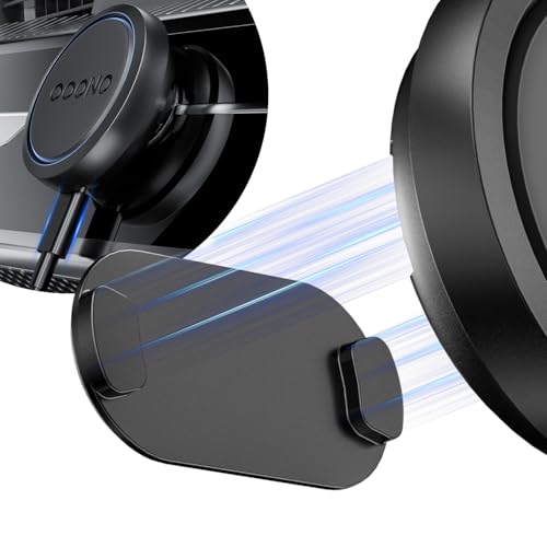 ALAFLY Magnetische Autohalterung Metall für OOONO CO-Driver NO2, Einteilige Integrierte Magnet Halterung, Super Klebepad für Armaturenbrett, Sonnenblende, Glatte Oberfläche für Alle Autos