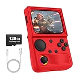 R36T Retro Gaming Console, 3.5''IPS Screen CRT-Inspired, Handheld Game Console 64GB...