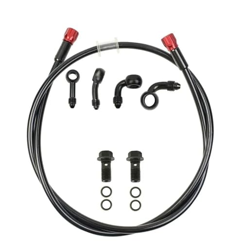 Flexible d'embrayage hydraulique acier 70cm pour réparer le freinage mou de moto