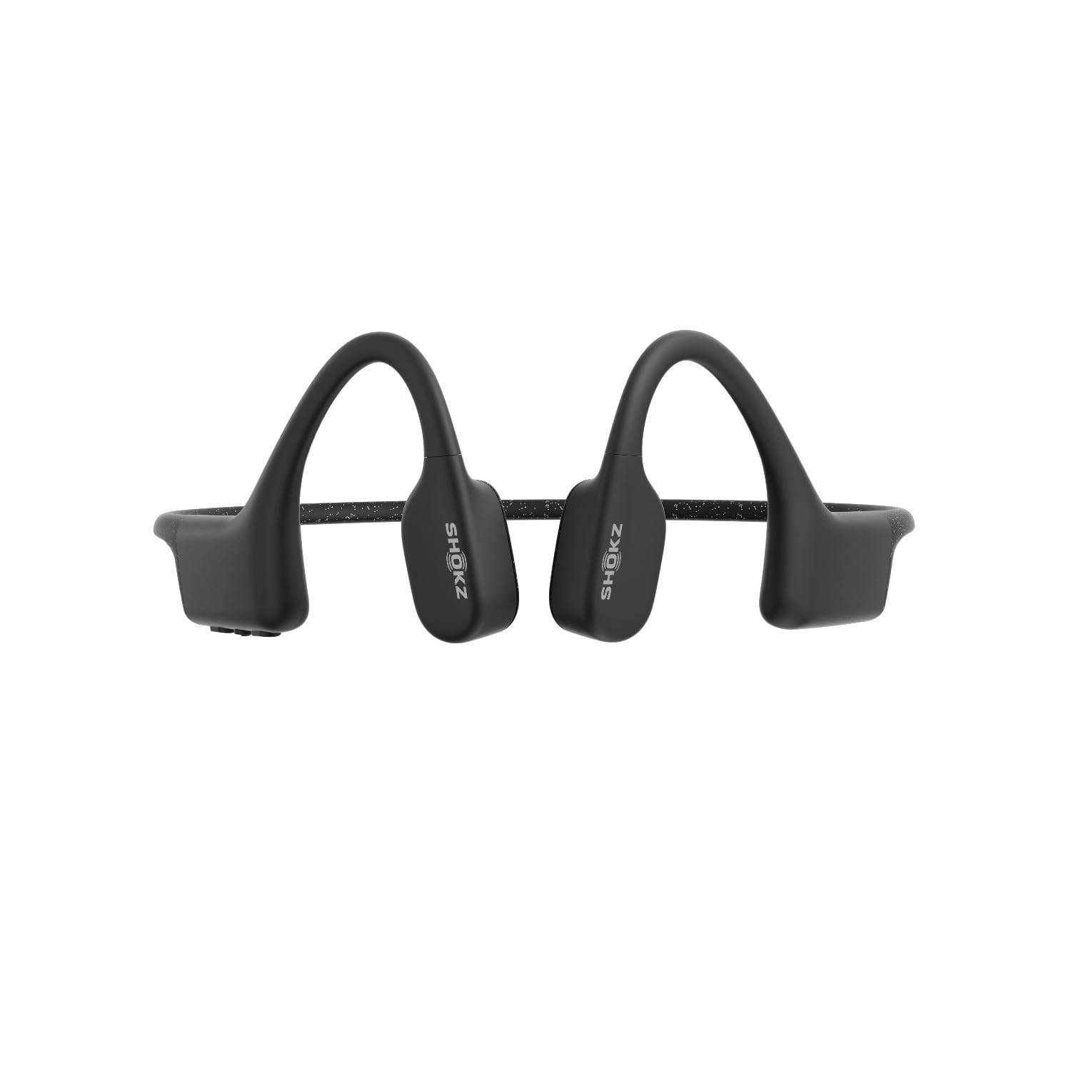 SHOKZ OpenSwim Open-Ear Kopfhörer zum Schwimmen geeignet mit integriertem MP3-Player | Farbe: Diamantschwarz